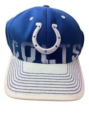 Reebok Indianapolis Colts NFL Flexfit Hat*L/XL Embroidered Logo Football Cap*NWT